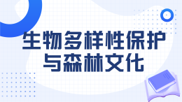 生物多样性保护与森林文化课程封面