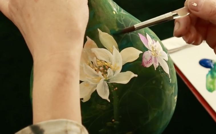 非遗传统手工艺课程：彩绘葫芦课程封面