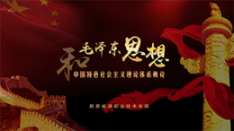毛泽东思想和中国特色社会主义理论体系概论课程封面