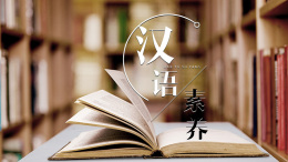 汉语素养课程封面