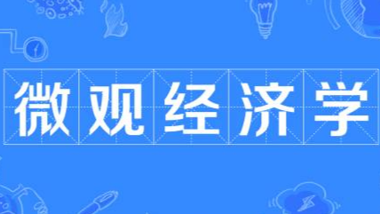 微观经济学课程封面