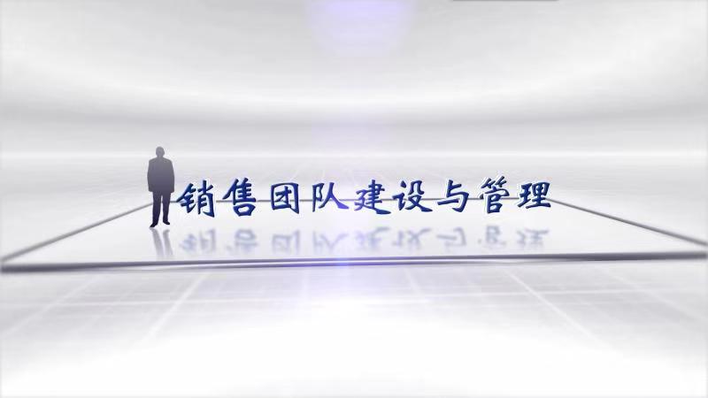销售团队建设与管理课程封面