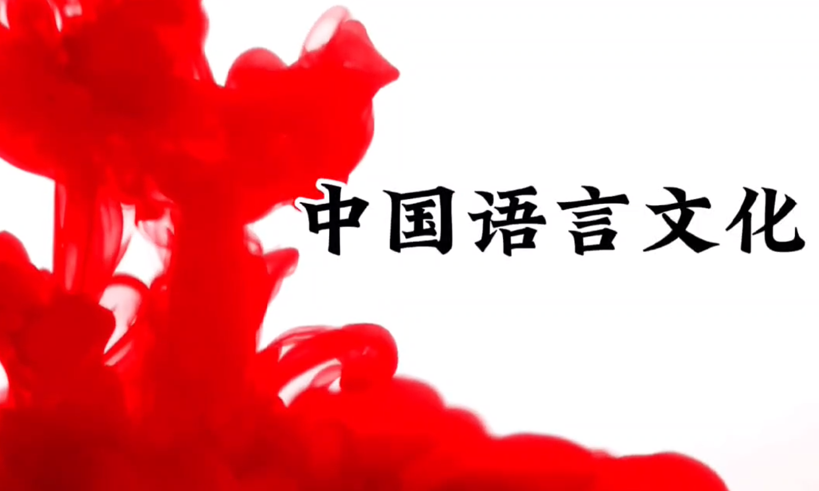 中国语言文化（第三期）课程封面