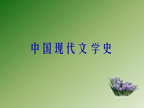 中国现代文学史课程封面