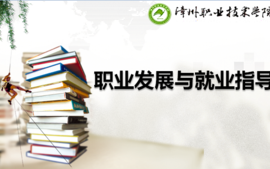 职业发展与就业指导课程封面