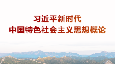 习近平新时代中国特色社会主义思想概论课程封面