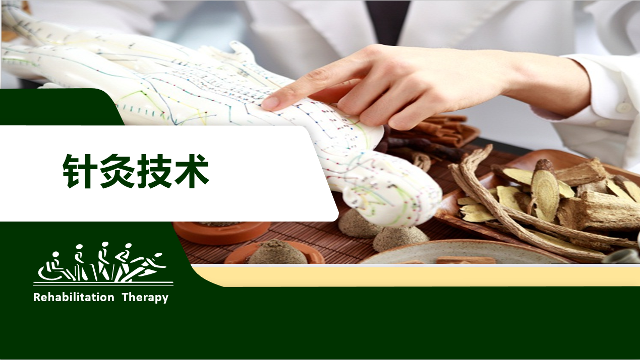 针灸技术课程封面