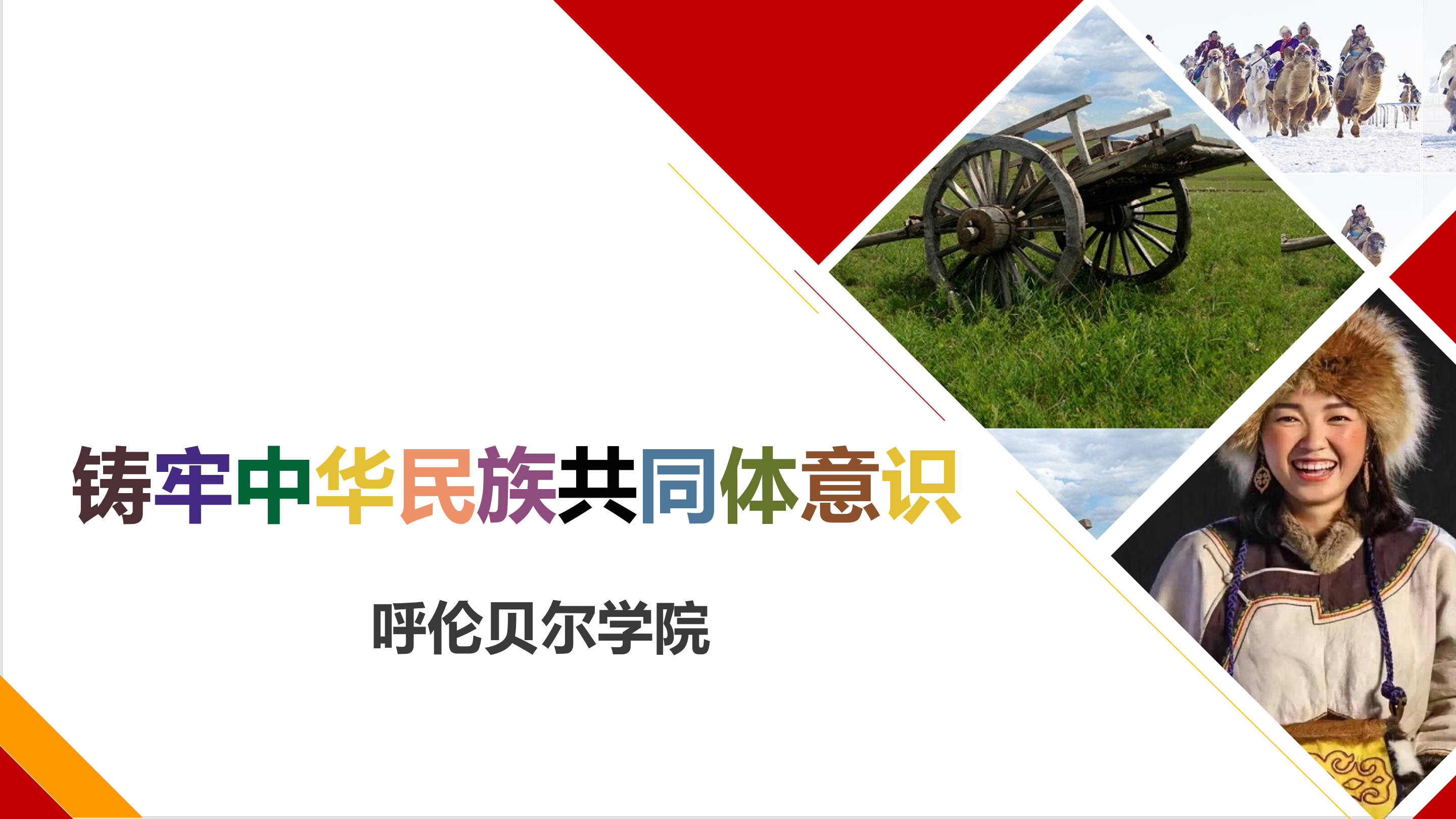 铸牢中华民族共同体意识课程封面