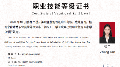 1+X个税职业资格证书（初级）课程封面
