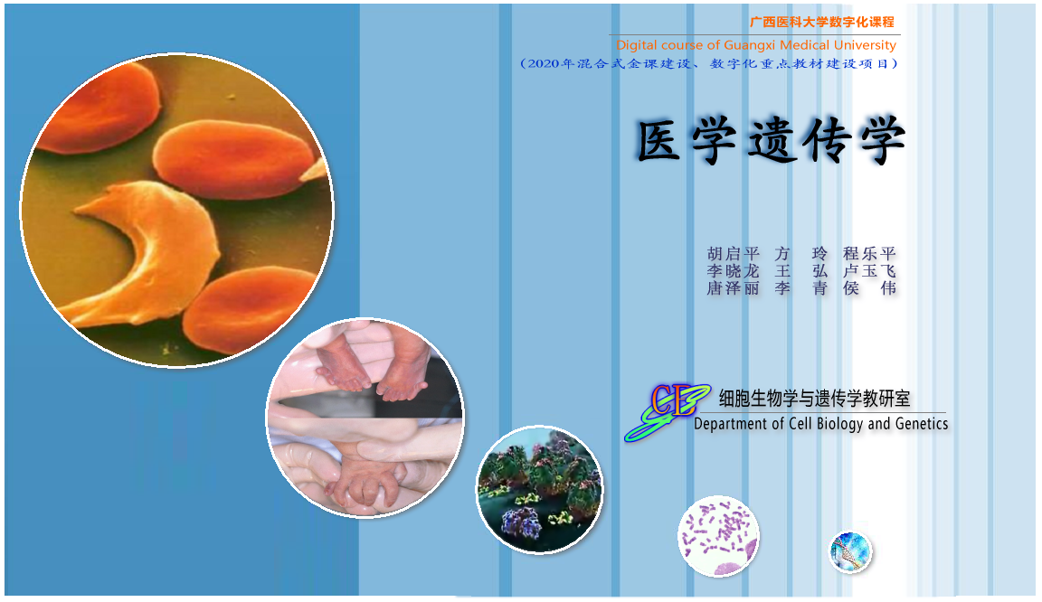 医学遗传学课程封面