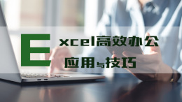 [共享课]Excel高效办公应用与技巧课程封面