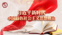 习近平新时代中国特色社会主义思想概论课程封面