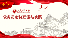 公务员考试理论与实践（山东联盟）课程封面