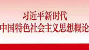 习近平新时代中国特色社会主义思想概论课程封面