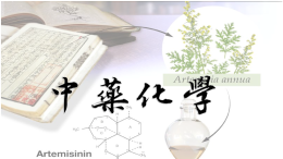 中药化学课程封面