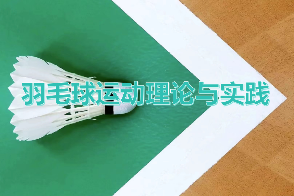 羽毛球运动理论与实践课程封面
