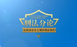 [公开课]刑法分论：总体国家安全观的刑法保护课程封面
