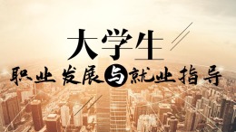 大学生职业发展与就业指导课程封面