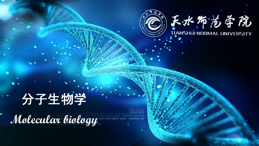 分子生物学课程封面