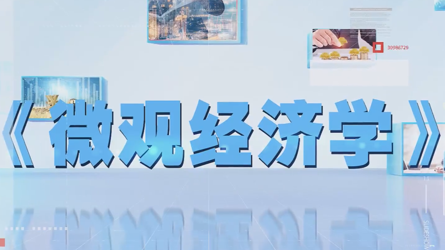 微观经济学课程封面