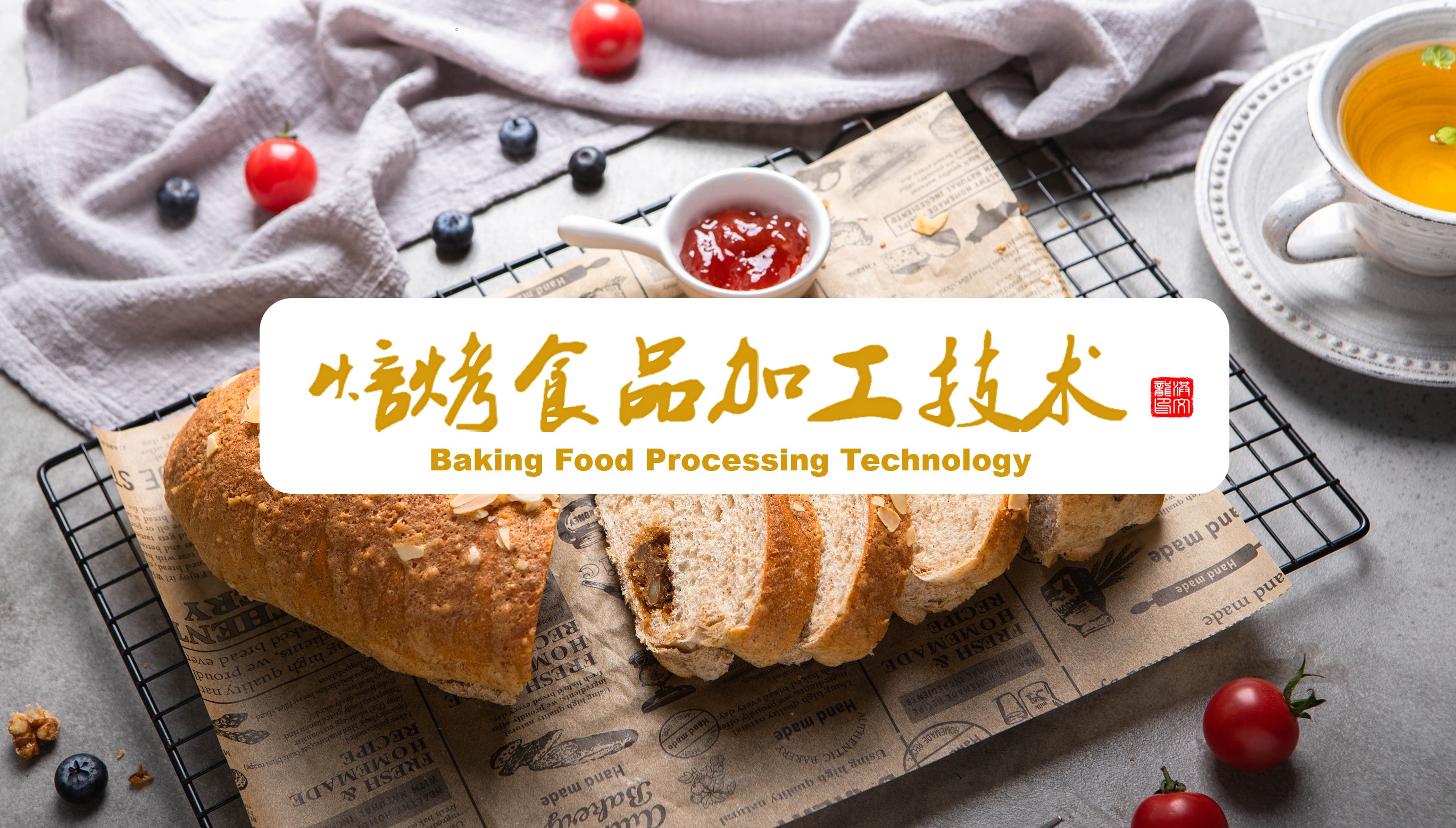 焙烤食品加工技术课程封面