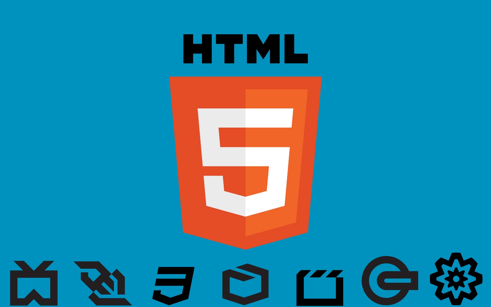《HTML5应用基础》课程封面