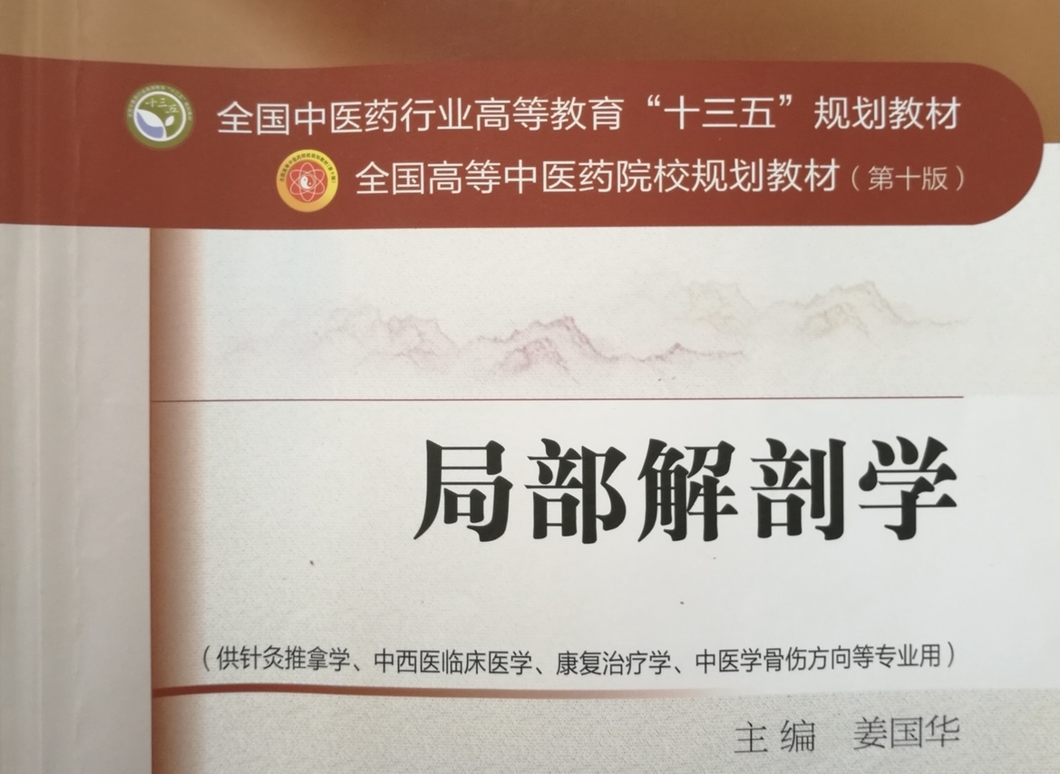 《局部解剖学》金课课程封面