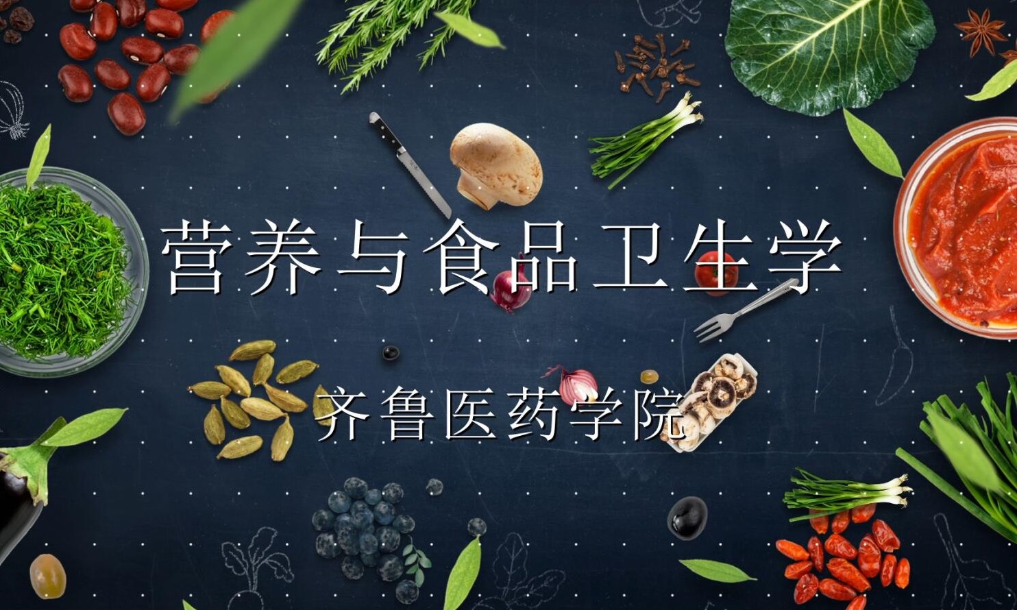 营养与食品卫生学32学时课程封面