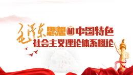 毛泽东思想和中国特色社会主义理论体系概论课程封面